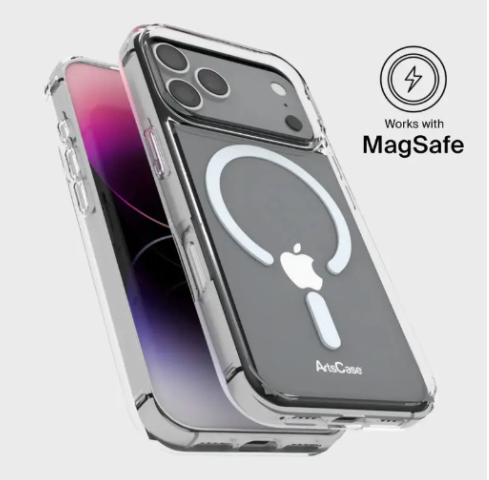 Iphone 17 Pro Max Clear Case with Magsafe – Impact Hybrid