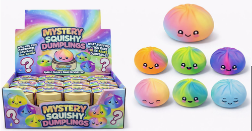 *Preorder* 4" Mystery Squishy Dumpling - Tie Dye